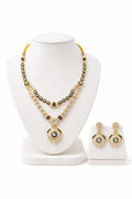 Royal Layered Kundan & Pearl Necklace Set